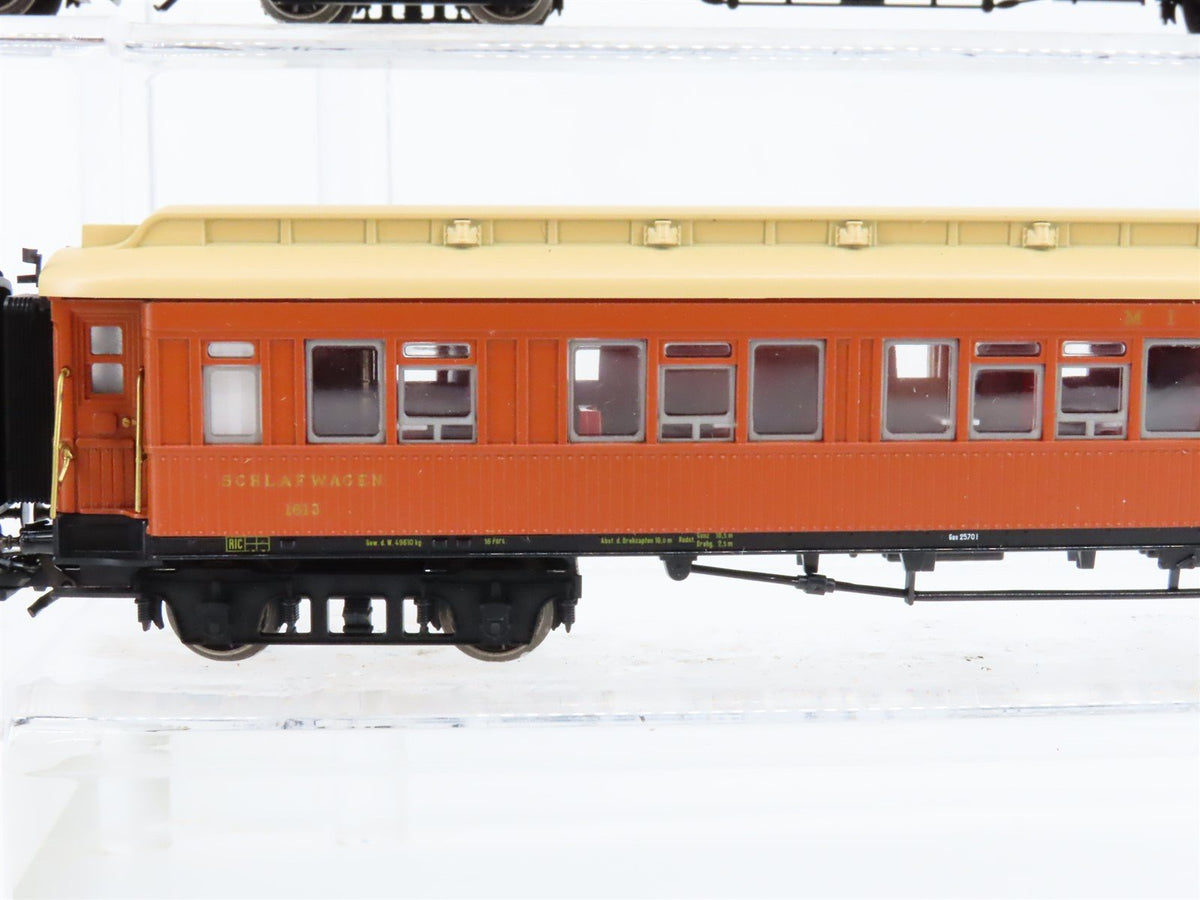 HO Marklin 42757 DR German Mitropa &quot;The Golden Twenties&quot; Passenger 4-Car Set