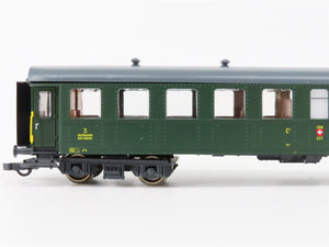 HO Scale Roco 45916 SBB CFF Swiss Federal Railway Passenger Cars 4-Pack
