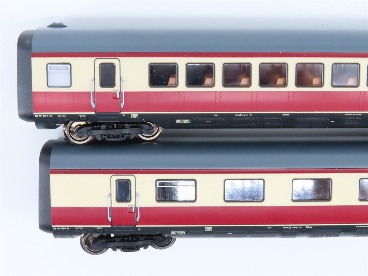 HO Roco 63103 DB &quot;Alpen-See Express&quot; VT601 Diesel Rail Car 10-Unit Train Set