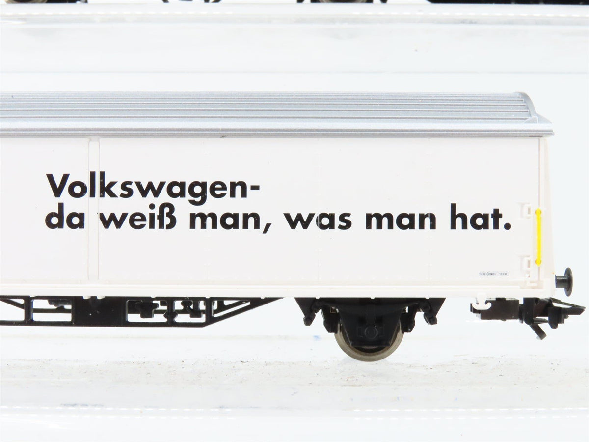 HO Scale Marklin 84578 VW Volkswagen Group Freight Train 4-Car Set