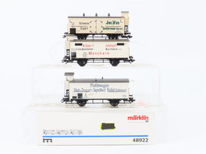 HO Scale Marklin 48922 HSM Holland & Baden Meat Reefers 3-Car Set