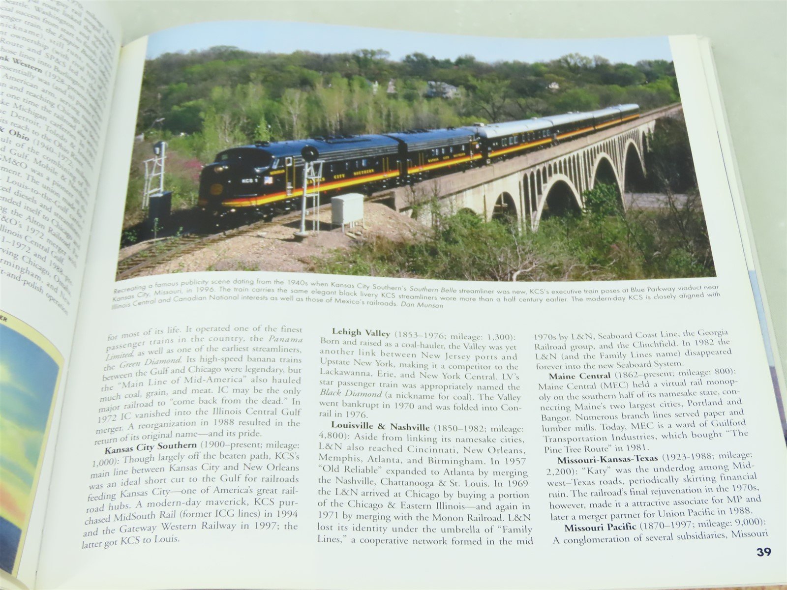 The American Railroad by Joe Welsh w/ J. Boyd & W.F. Howes, Jr. ©1999 HC Book