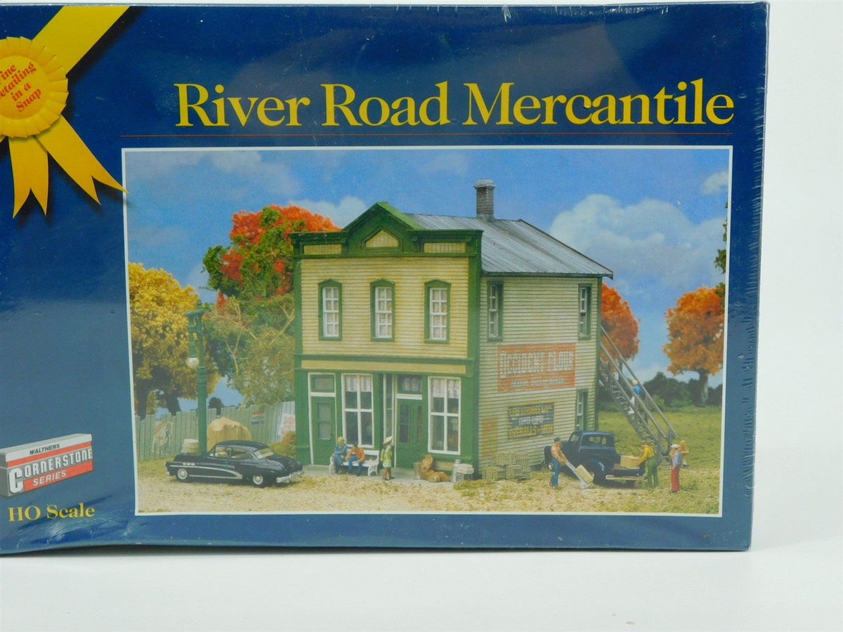 HO 1/87 Scale Walthers Cornerstone Kit #933-3600 River Road Mercantile - Sealed