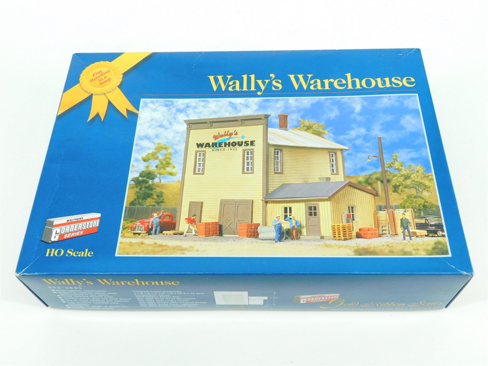 HO 1/87 Scale Walthers Cornerstone Kit #933-3605 Wally's Warehouse