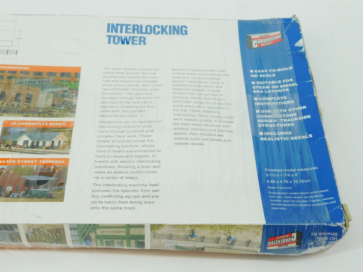 HO 1/87 Scale Walthers Cornerstone Kit #933-3071 Interlocking Tower