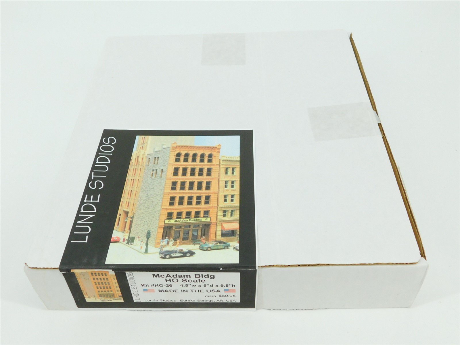 HO 1/87 Scale Lunde Studios Resin Kit #HO-26 McAdam Building