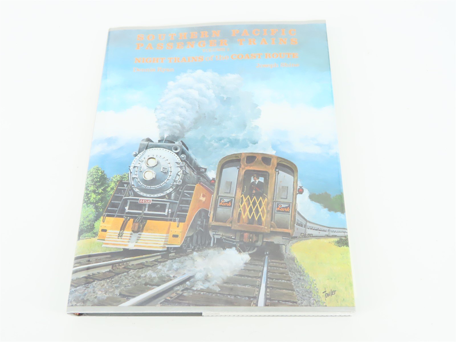 Southern Pacific Passenger Trains Volume 1 by Ryan & Shine ©1986 HC Book