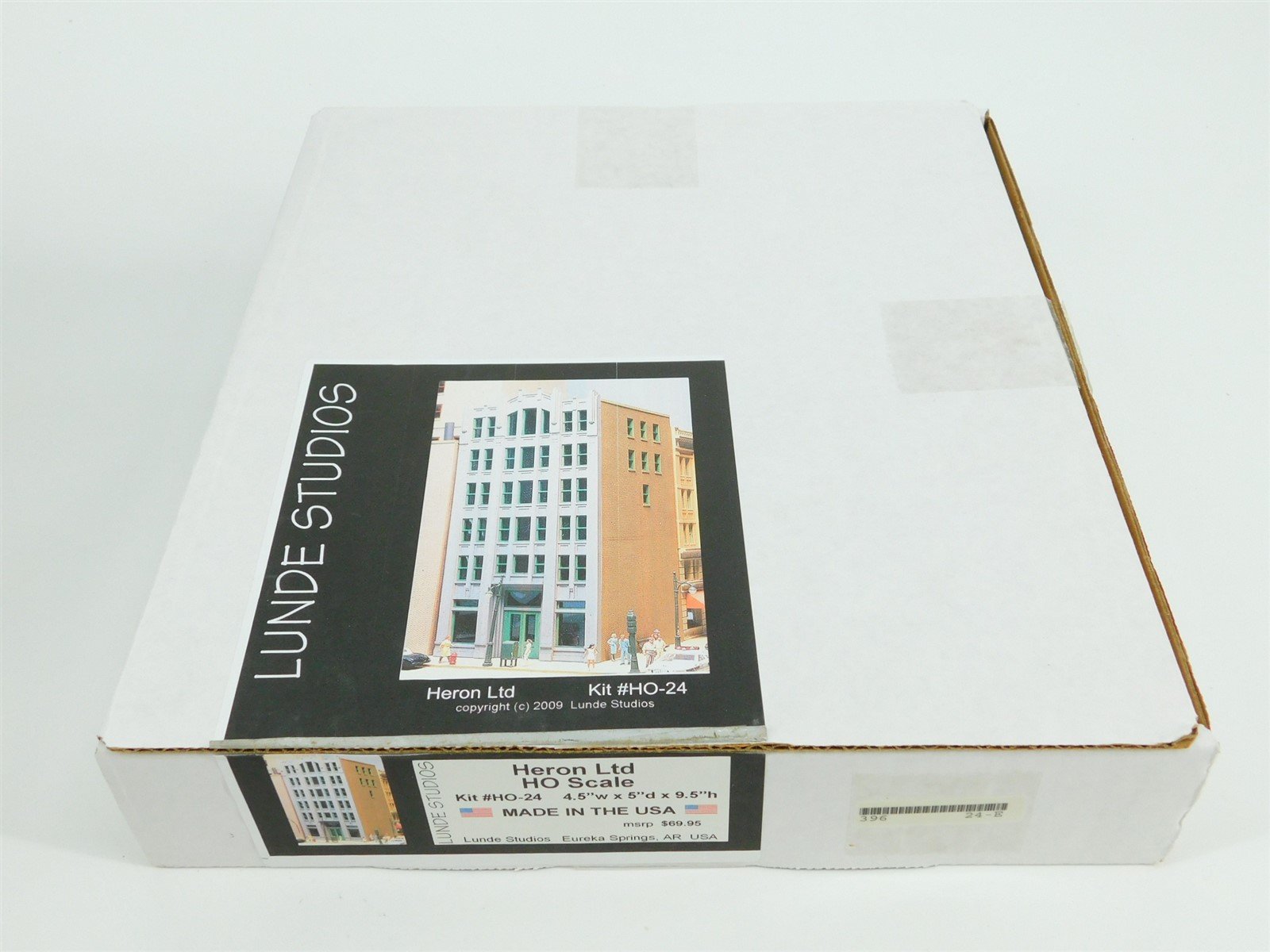 HO 1/87 Scale Lunde Studios Resin Kit #HO-24 "Heron Ltd" Building