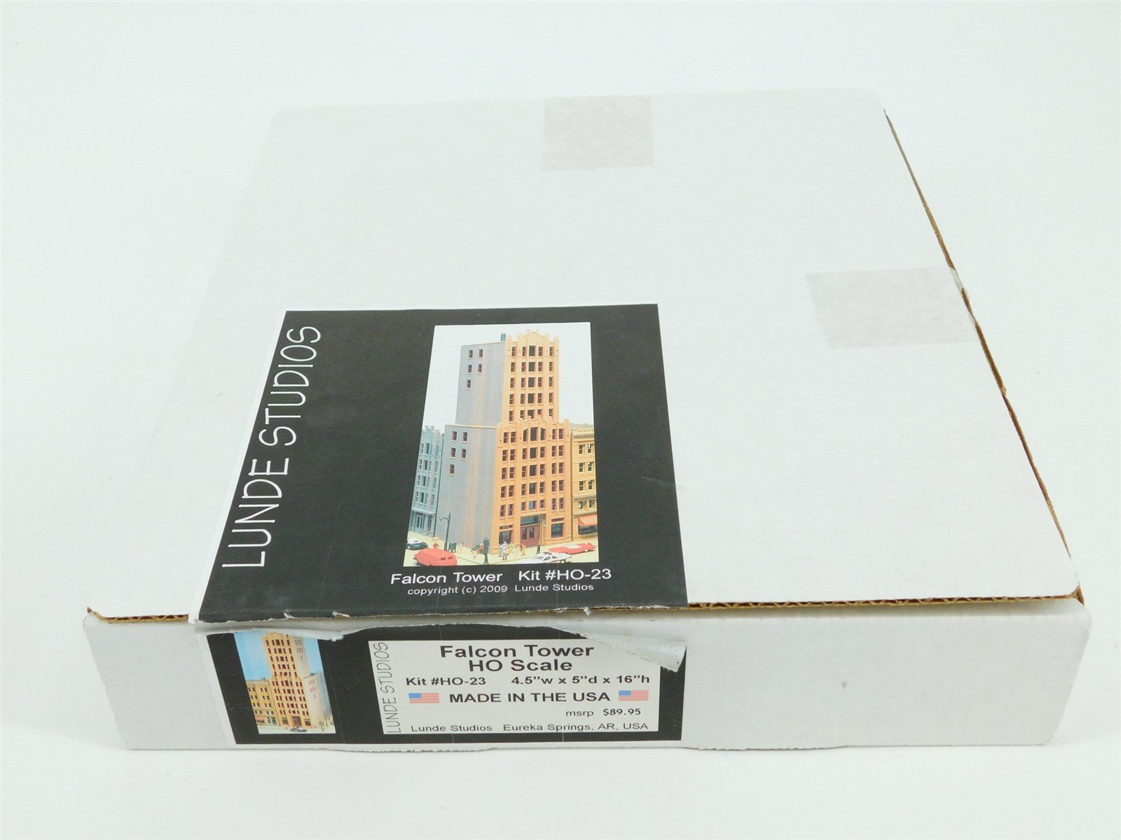 HO 1/87 Scale Lunde Studios Resin Kit #HO-23 "Falcon Tower" Building