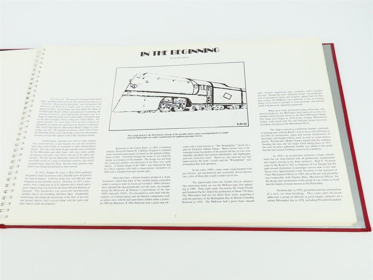 Hiawatha - First Of The Speedliners by Carl W. Solheim, Editor ©1993 HC Book