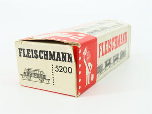 HO Scale Fleischmann 5200 DB German Low-Side Gondola w/Fleischmann Tarp Load