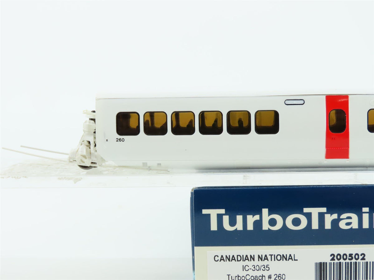 HO Rapido 200502 CN Canadian TurboTrain IC-30/35 TurboCoach Passenger #260