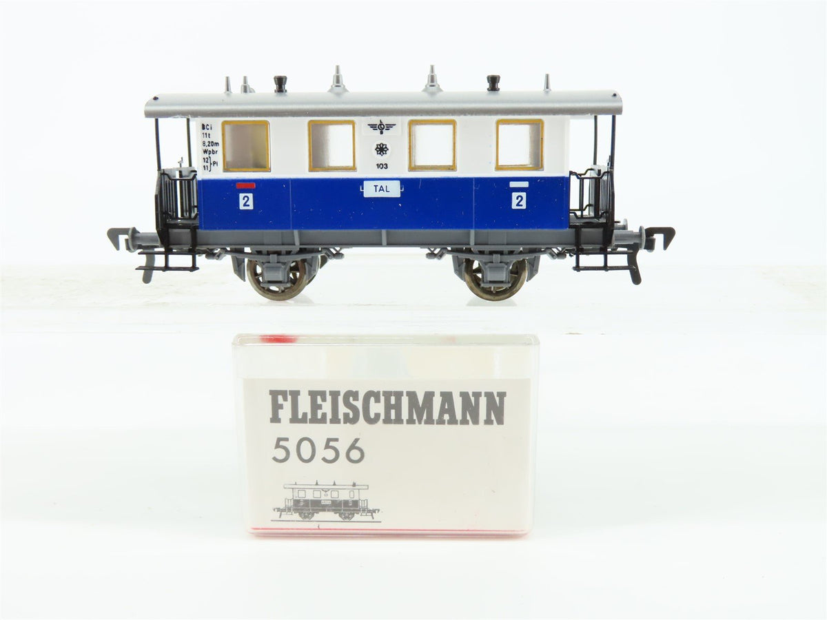 HO Scale Fleischmann ELB Edelweiss 2nd Class Local Coach Passenger #103 &quot;TAL&quot;