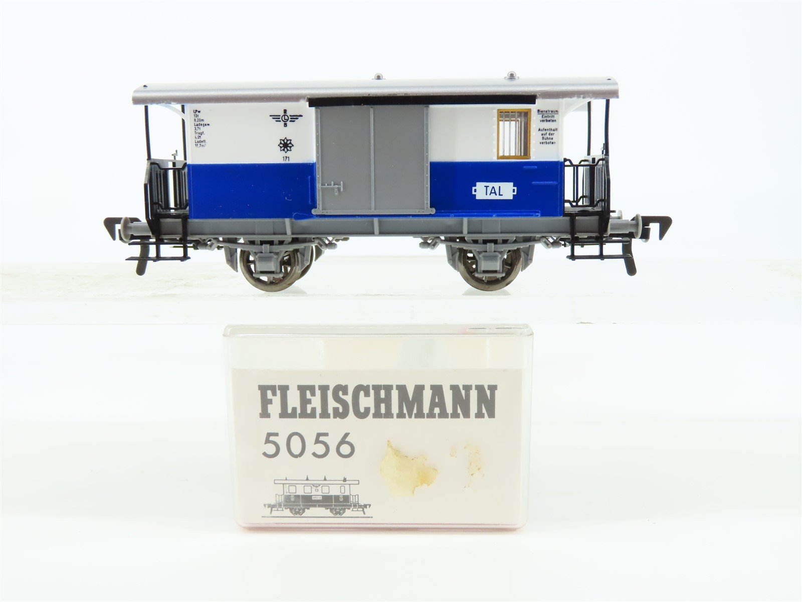 HO Scale Fleischmann ELB Edelweiss Local Baggage Passenger Car #171 "TAL"