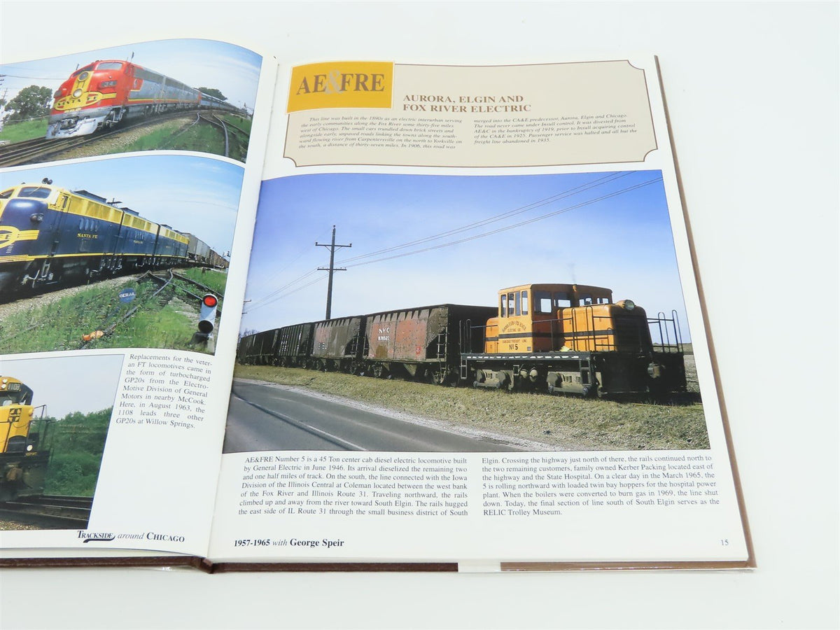 Morning Sun Books - Trackside Around Chicago With George Speir by DeRouin ©1999