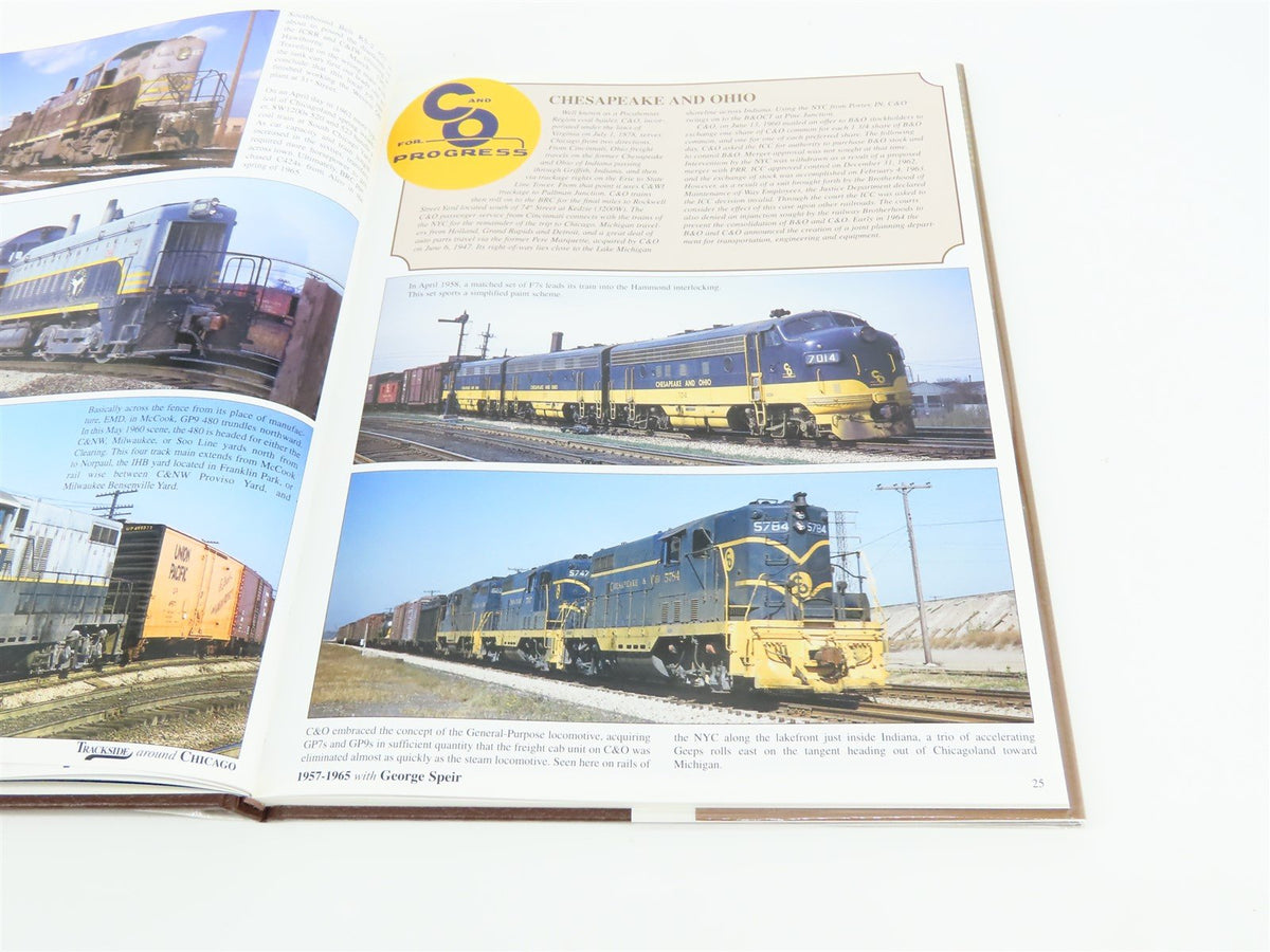 Morning Sun Books - Trackside Around Chicago With George Speir by DeRouin ©1999