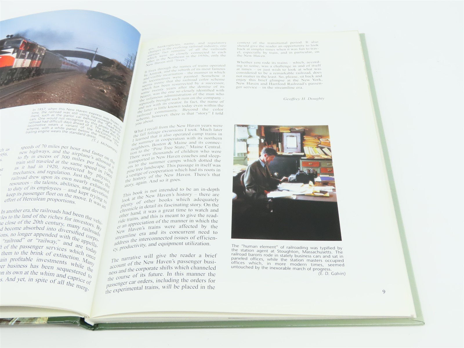 The New Haven Railroad in the Streamline Era by Geoffrey H Doughty ©1998 HC Book