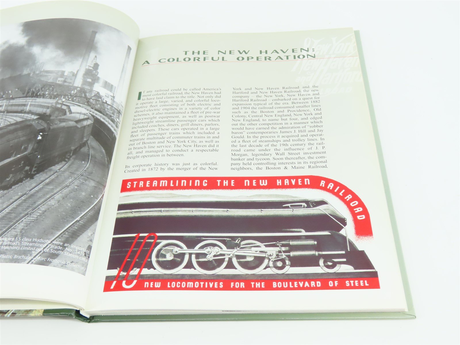 The New Haven Railroad in the Streamline Era by Geoffrey H Doughty ©1998 HC Book