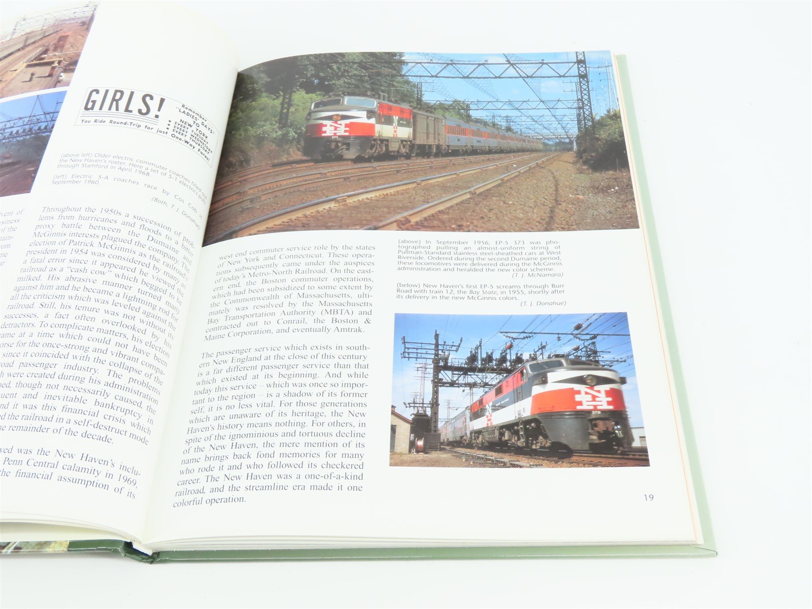 The New Haven Railroad in the Streamline Era by Geoffrey H Doughty ©1998 HC Book