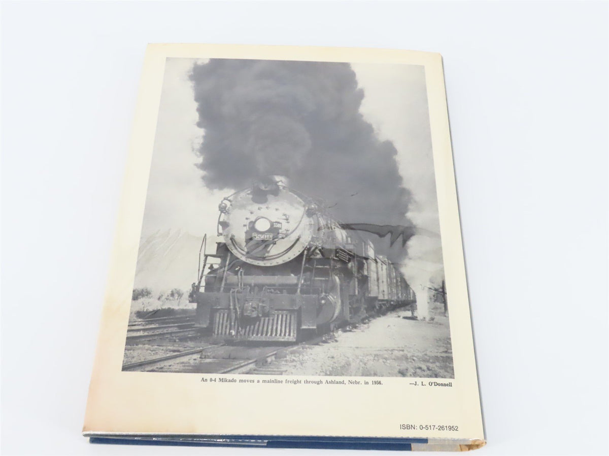 Steam Locomotives Of The Burlington Route by Corbin &amp; Kerka ©1960 HC Book