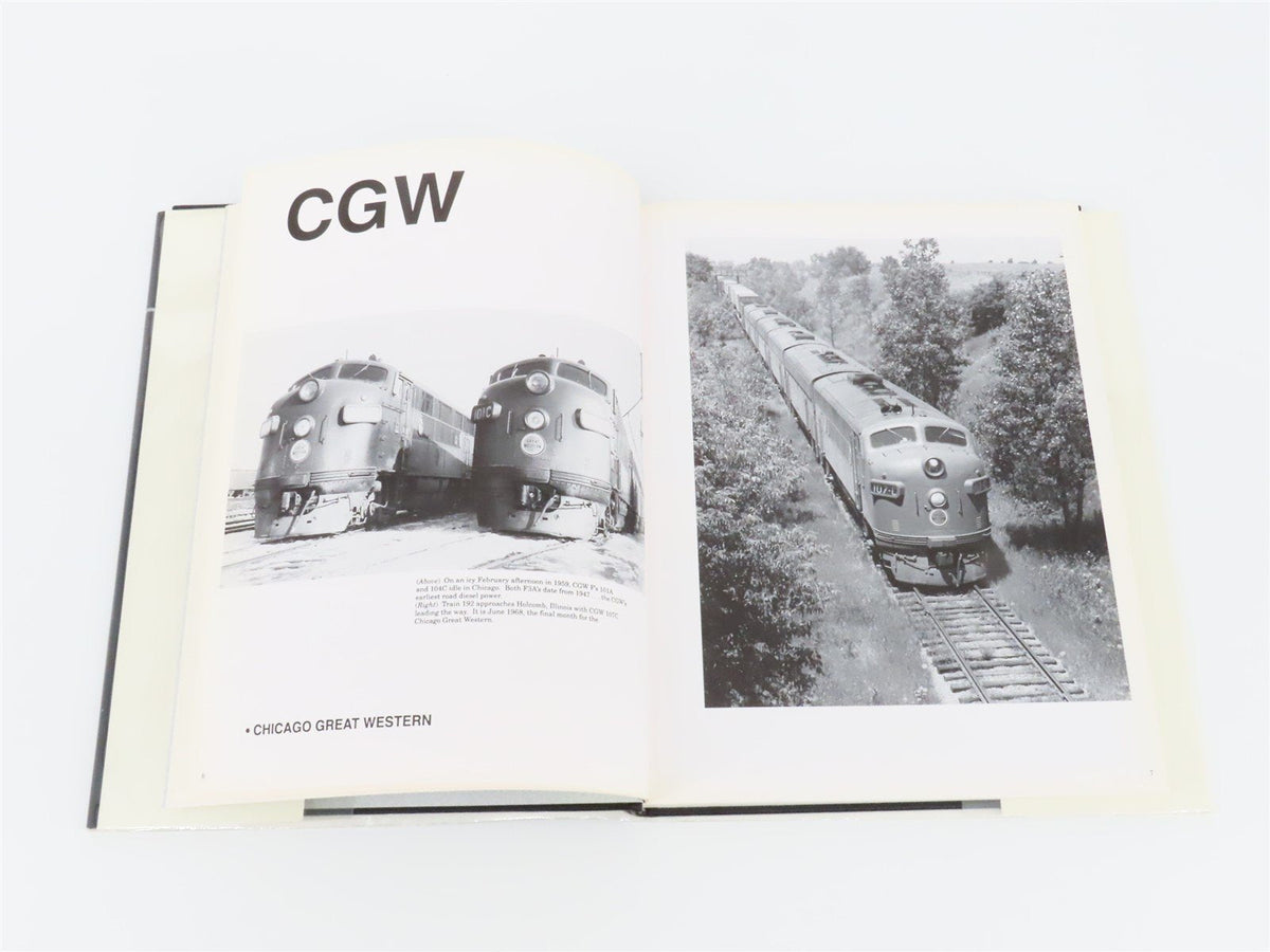 Four To Remember CGW CB&amp;Q GM&amp;O MILW by Robert P. Olmsted ©1993 HC Book