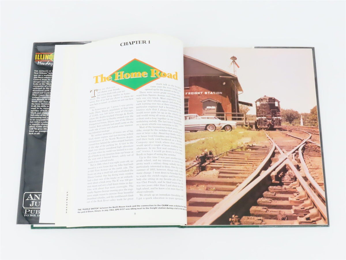Illinois Central - Monday Mornin&#39; Rails by Jim Boyd ©1994 HC Book