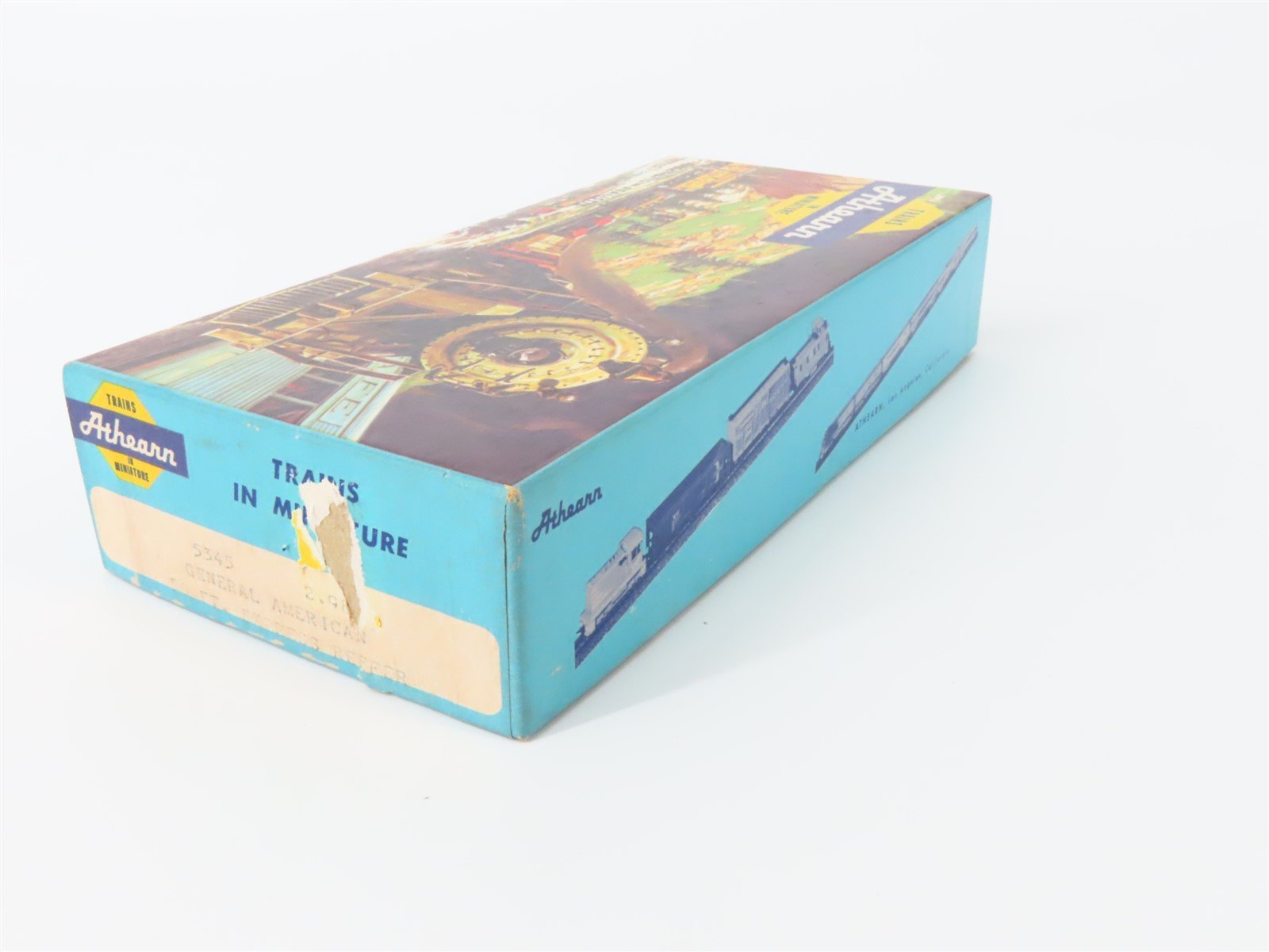 HO Athearn Kit #5345 GARE General American Modern Milk 50' Express Reefer #1000