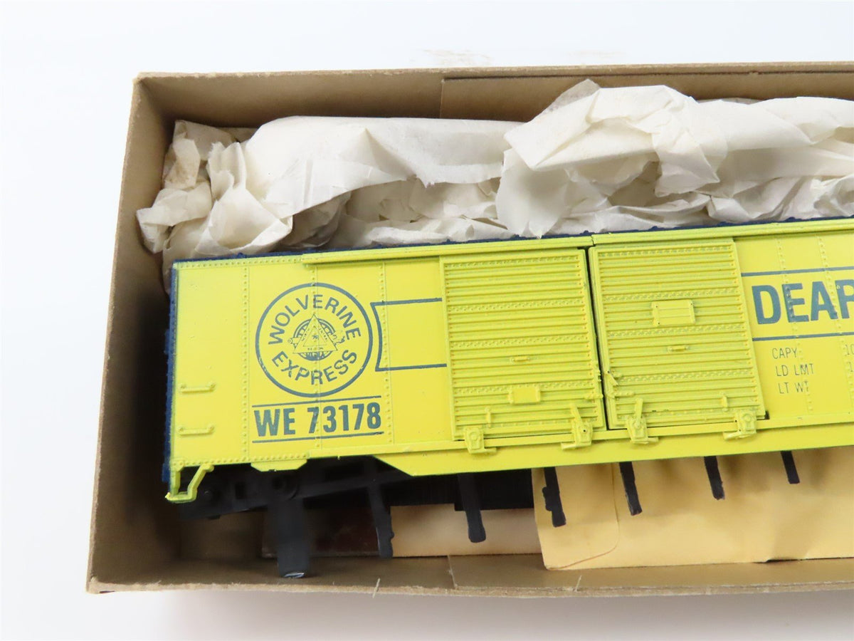 HO Scale Athearn Kit &quot;Wolverine Express&quot; 50&#39; Box Car #73178 &quot;Dearborn &#39;78&quot;