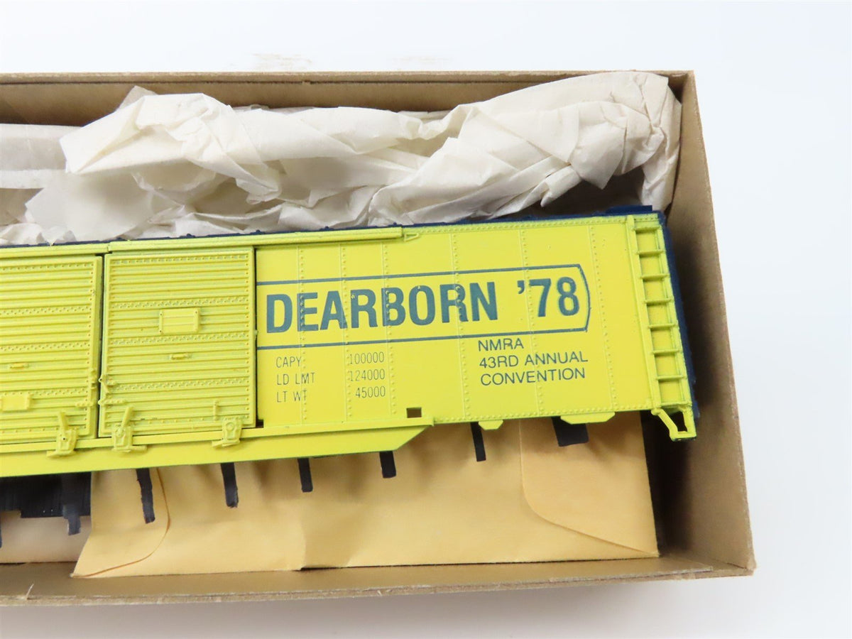 HO Scale Athearn Kit &quot;Wolverine Express&quot; 50&#39; Box Car #73178 &quot;Dearborn &#39;78&quot;