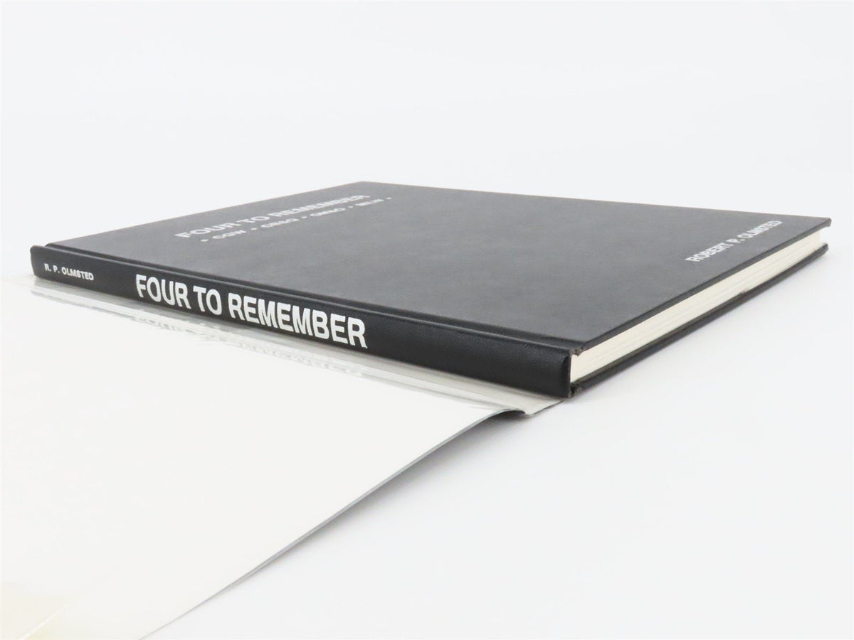 Four To Remember CGW CB&amp;Q GM&amp;O MILW by Robert P. Olmsted ©1993 HC Book