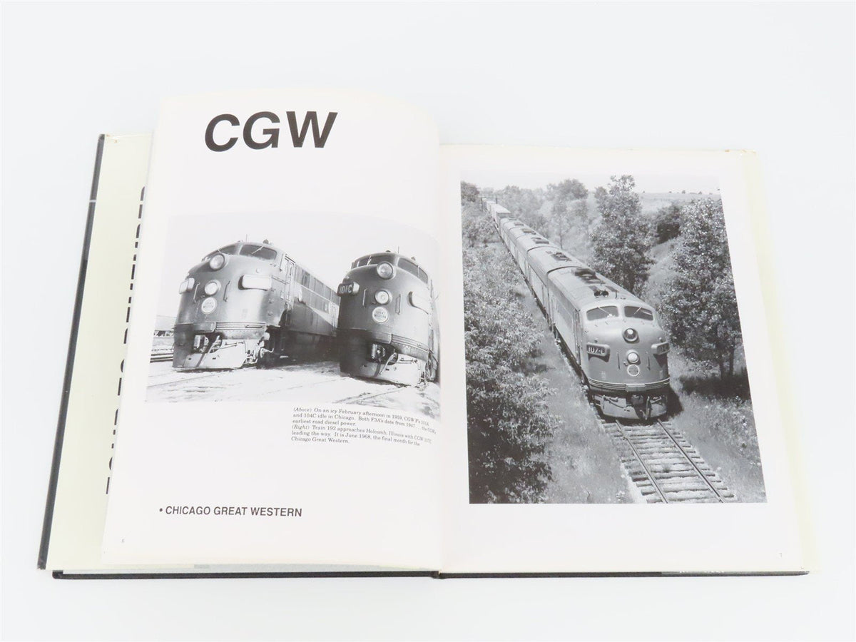 Four To Remember CGW CB&amp;Q GM&amp;O MILW by Robert P. Olmsted ©1993 HC Book