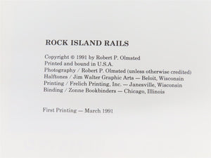 Rock Island Rails by Robert P. Olmsted ©1991 HC Book
