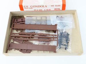 HO Scale Detail Associates Kit #220 SP Southern Pacific Undecorated GS Gondola