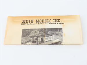HO 1/87 Scale Muir Craftsman Kit #032 Aggie's Junction Box Car Freight Station