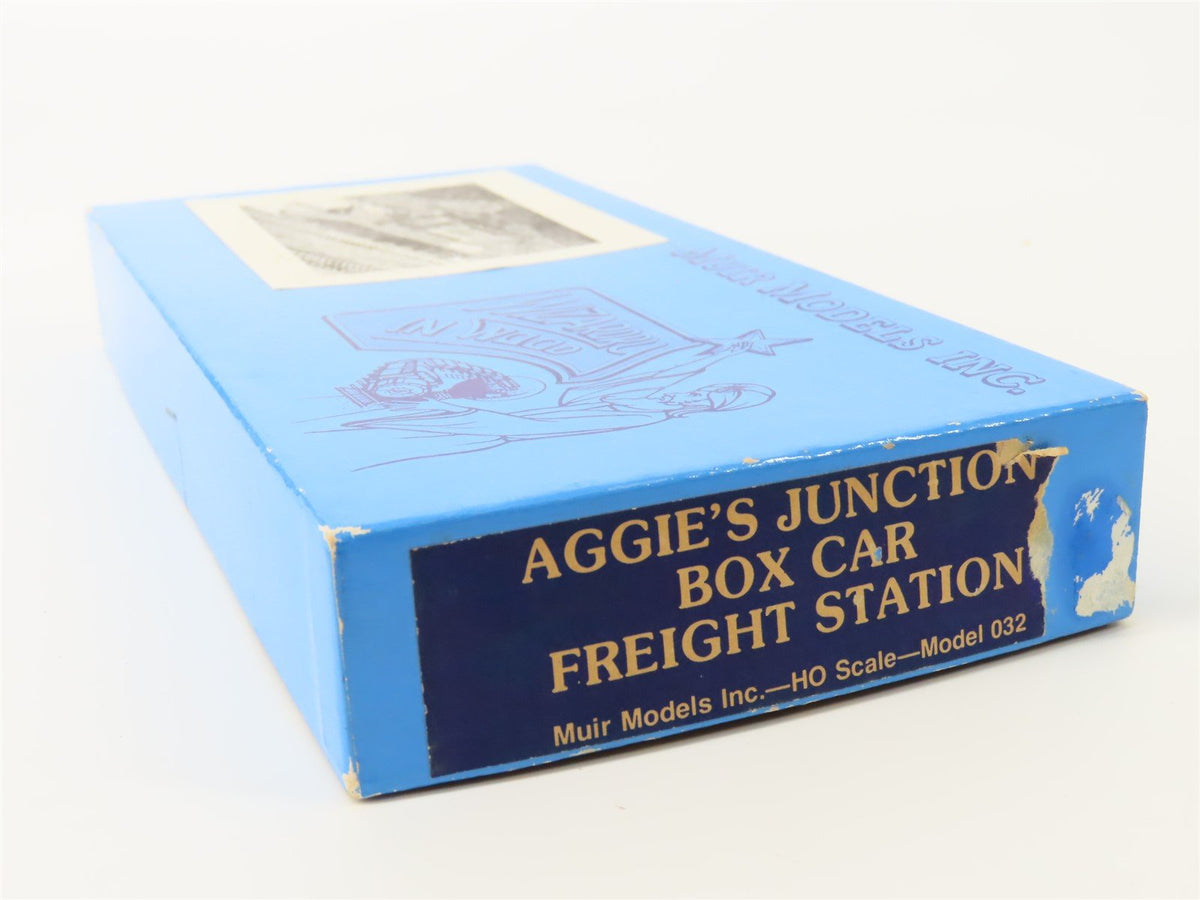 HO 1/87 Scale Muir Craftsman Kit #032 Aggie&#39;s Junction Box Car Freight Station