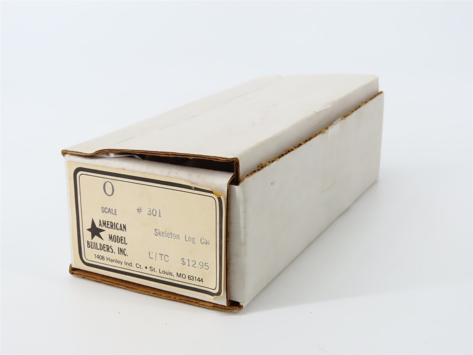 On30 Scale American Model Builders Craftsman Kit #301 Skeleton Log Car