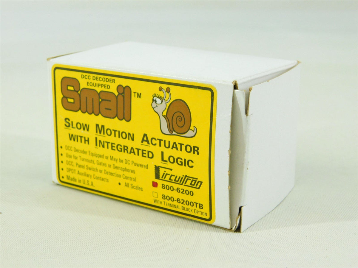 Circuitron 800-6200 Smail DCC Equipped &quot;Slow Motion Actuator w/Integrated Logic&quot;