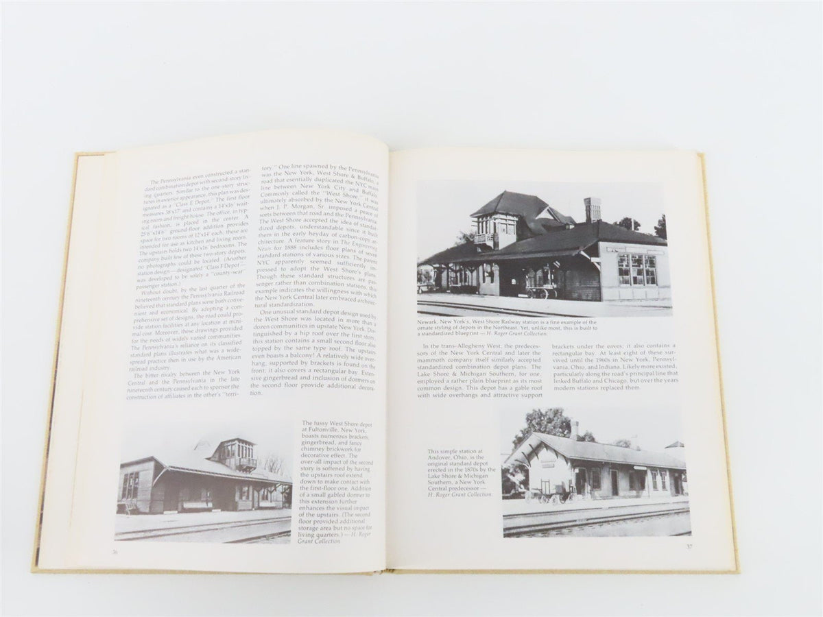 The Country Railroad Station in America by H.R. Grant &amp; C.W. Bohi ©1978 HC Book