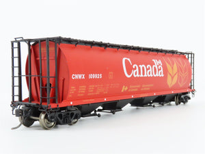 HO Scale InterMountain 45101-99 CNWX Canada 4-Bay Cylindrical Hopper #109925
