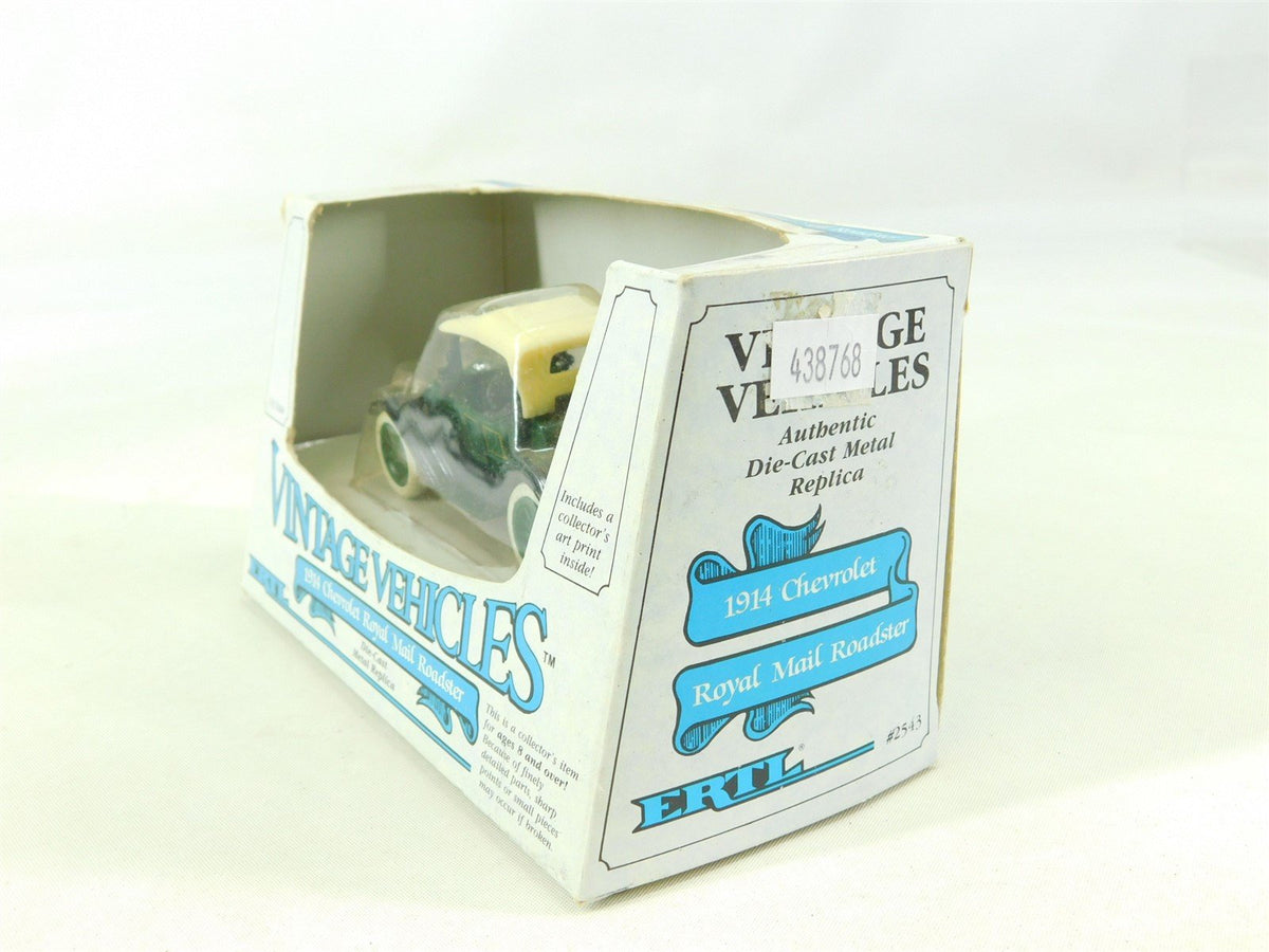 1/43 Scale Ertl Vintage Vehicles 2543 Die-Cast 1914 Chevy Royal Mail Roadster