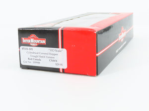 HO Scale InterMountain 45101-101 CNWX Canada 4-Bay Cylindrical Hopper #109998