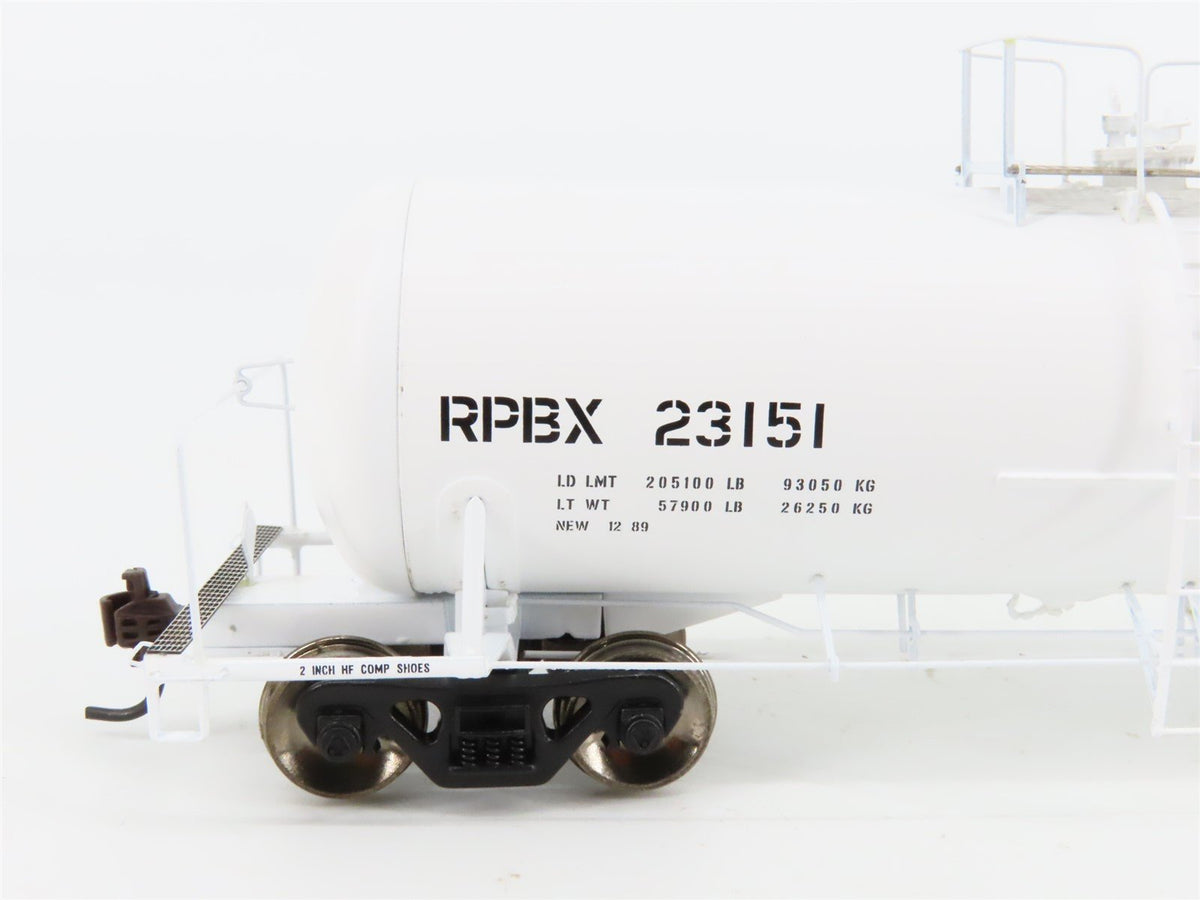 HO Scale Athearn 96105 RPBX 40&#39; Chemical Tank Car #23151