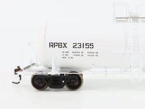 HO Scale Athearn 96106 RPBX 40' Chemical Tank Car #23155