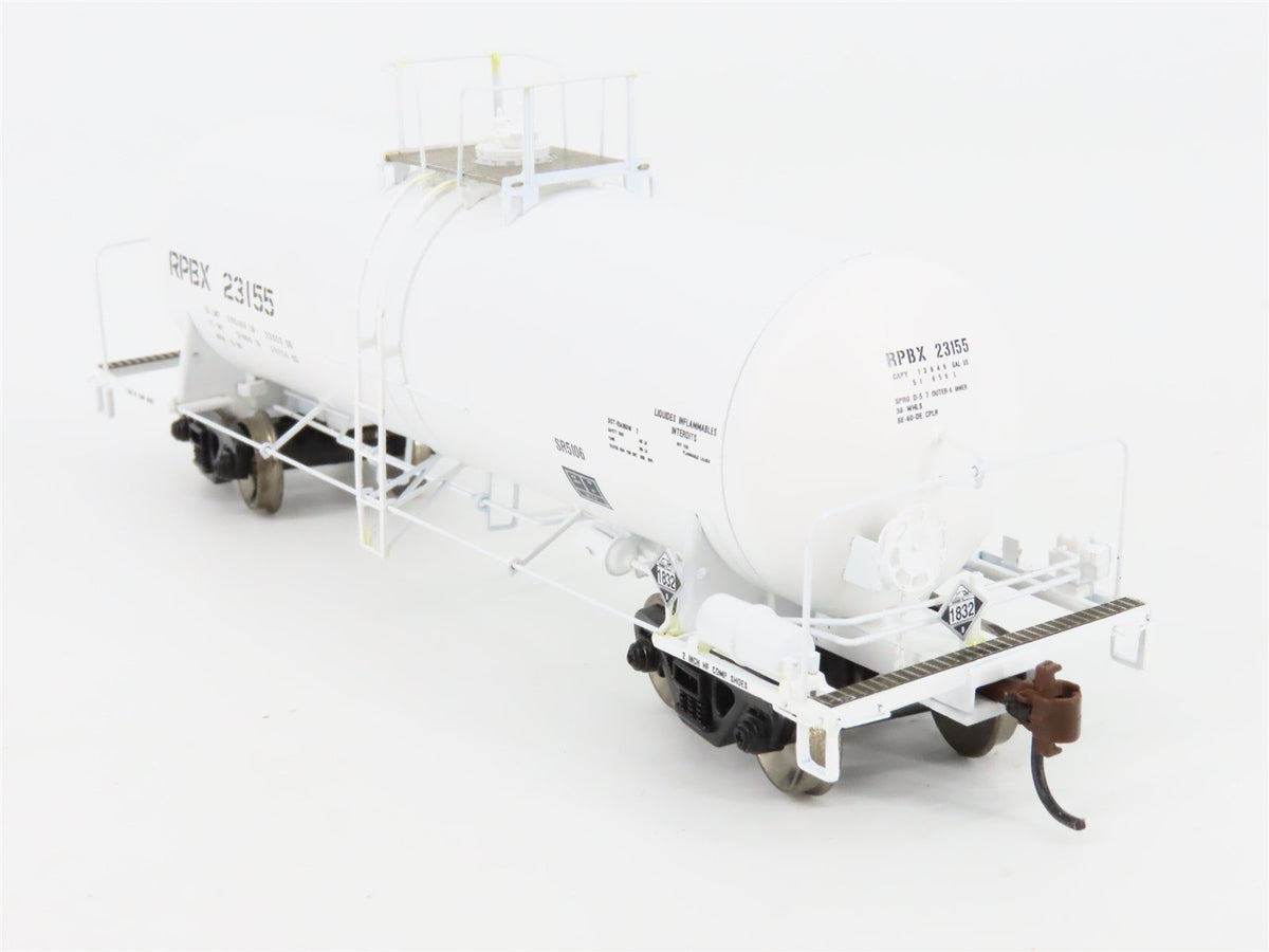 HO Scale Athearn 96106 RPBX 40&#39; Chemical Tank Car #23155