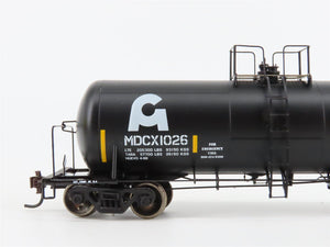 HO Scale Athearn 96101 MDCX Sulfuric Acid Tank Car #1026