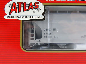 HO Scale Atlas 20001405 CRDX Baymag 3-Bay Covered Hopper #4762 - Sealed