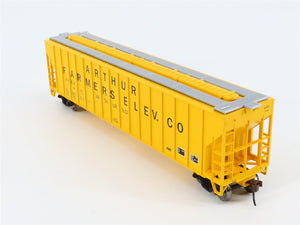 HO Scale Athearn 92762 AFEX Arthur Farmers Elevator 3-Bay Covered Hopper #114