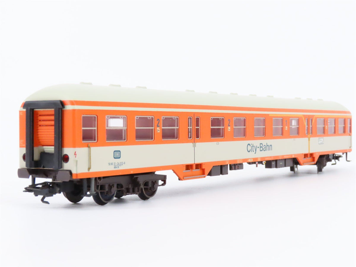 HO Scale Trix 23434 DB German Era IV &quot;City-Bahn&quot; Commuter Passenger Cars 3-Pack
