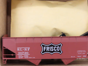 HO Scale Athearn 5404 SL-SF Frisco 34' 2-Bay Hopper #91736 Kit