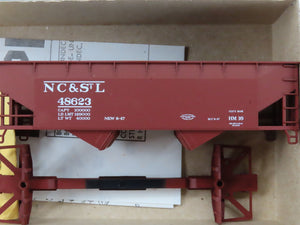 HO NMRA Athearn NC&STL Nashville Chattanooga & St Louis 2-Bay Hopper #48623 Kit
